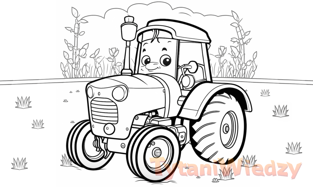 Wesoły traktor