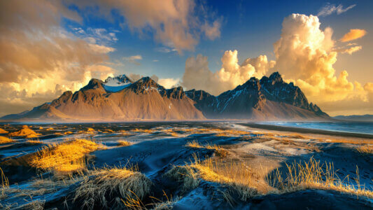 Góry Vestrahorn – Stokksnes Islandia