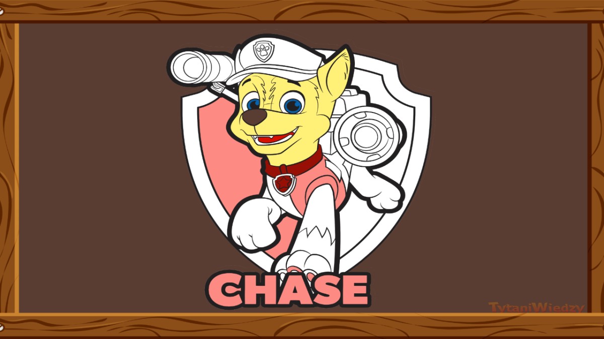 Psi Patrol Chase – Pokolorowane przez Anonim