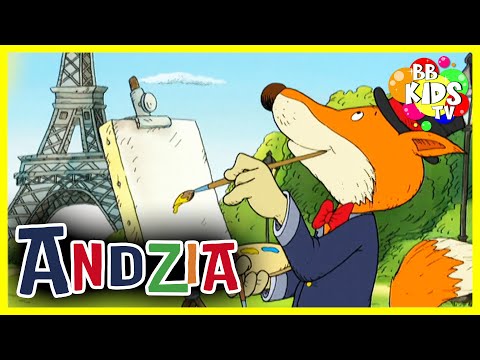 Andzia – Odcinek 21: Niedźwiadek w Paryżu – Bajki edukacyjne