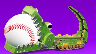 Animacars – multitool krab odkrywa pradawny skarb! – kreskówki dla dzieci z pojazdami i zwierzakami