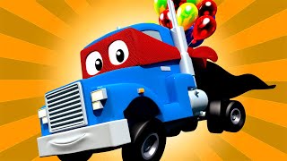 Bajki o samochodach dla dzieci – ciężarowe balonowe ciężarówki – ciężarówki wideo dla dzieci