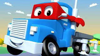 Bajki o samochodach dla dzieci – ciężarówka cherry picker – ciężarówki wideo dla dzieci