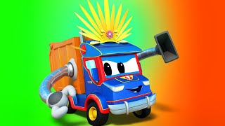 Bajki o samochodach dla dzieci – karnawał rio: super odkurzacz i musikal – super ciężarówka !