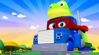 Bajki o samochodach dla dzieci – super żaba – carl super ciężarówka – miasto samochodów