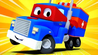 Bajki o samochodach dla dzieci – the ambulance truck- carl super ciężarówka