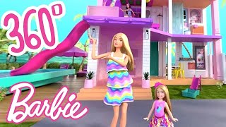 Barbie po polsku ​-  nowy domek marzeń barbie dreamhouse wirtualne zwiedzanie 360°!