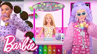 Barbie robi koktajle w galerii i spotyka się z przyjaciółkami – barbie stylowa jazda