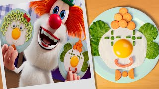 Booba gotowanie z booba clown jajecznica śmieszne bajki dla dzieci