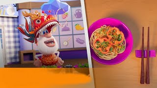 Booba puzzle z jedzeniem chiński makaron śmieszne bajki dla dzieci po polsku super toons tv