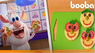 Booba puzzle z jedzeniem pizza zabawa śmieszne bajki dla dzieci super toons tv
