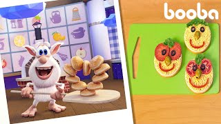 Booba puzzle z jedzeniem szkolny obiad śmieszne bajki dla dzieci po polsku super toons tv