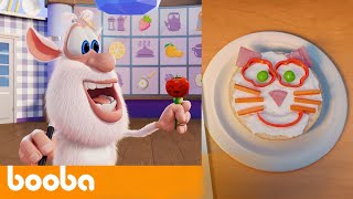 Booba puzzle z jedzeniem tierische bagels śmieszne bajki dla dzieci super toons tv