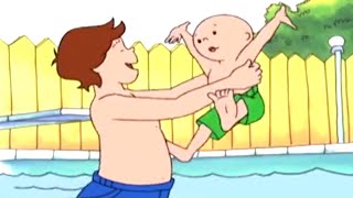 Kajtus po polsku – kajtus i basen – bajki dla dzieci – animacja kreskówka – caillou polish