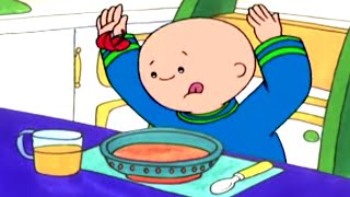 Kajtus po polsku – kajtus i zupa z liśćmi – bajki dla dzieci – animacja kreskówka – caillou polish