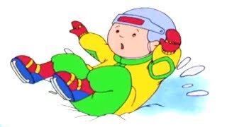 Kajtus po polsku – kajtus w śniegu – bajki dla dzieci – animacja kreskówka – caillou polish