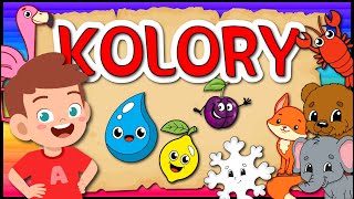 Karolek i kolory dla dzieci po polsku zagadki o kolorach