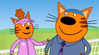 Kot-o-ciaki – tenis z tatą – bajki dla dzieci – epizod 64
