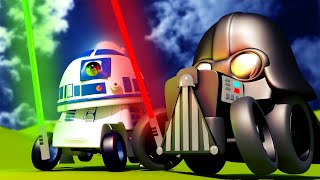 Lokomotywa troy – wydanie specjalne – star wars: pojedynek na miecze świetlne! – bajki dla dziecia