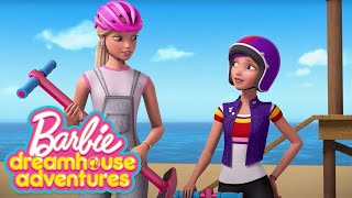 Mecz na pogo – rodzinna rywalizacja! kto zwycięży? – barbie dreamhouse adventure – @barbie po polsku