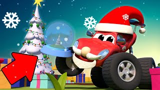 Monster trucki – świąteczna bajka – tajemniczy prezent – miasto samochodów – bajki dla dzieci