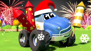 Monster trucków – nowy rok – odliczanie do sylwestra – miasto samochodów – bajki dla dzieci