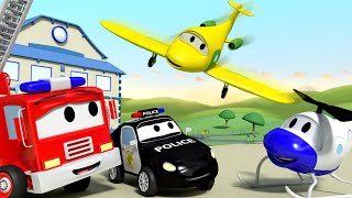 Patrol policyjny – penny chce wstąpić do patrolu – miasto samochodów  bajki dla dzieci