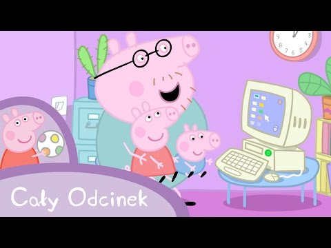 Peppa Pig (Świnka Peppa) – Mama swinka w pracy (Cały odcinek po polsku)