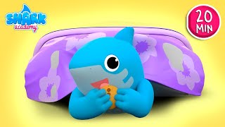 Shark academy kto wziął ciasteczko ze słoiczka? piosenki dla dzieci z baby sharkiem
