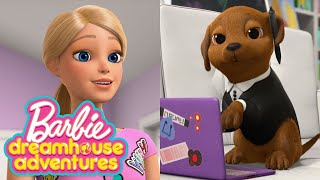 Szczeniaczek przejął moje obowiązki domowe? – barbie dreamhouse adventure – @barbie po polsku