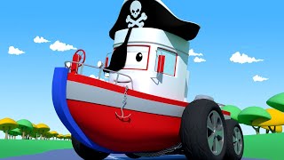 Tom holownik – łódka bobby jedzie na bal kostiumowy – miasto samochodów – bajki dla dzieci