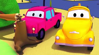 Tom holownik – pickup – miasto samochodów – bajki dla dzieci