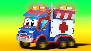 Wiosna: trzymaj się przyjacielu, super ambulans nadjeżdża! – super ciężarówka –