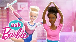 Zawody gimnastyczne z przyjaciółmi – zapytaj barbie – @barbie po polsku