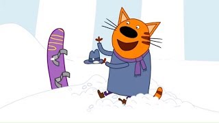 – śnieżne pagórki i snowboard – bajki dla dzieci – epizod 23