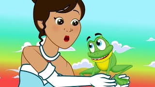 żabi król bajki dla dzieci po polsku – bajka i opowiadania na dobranoc kreskówka