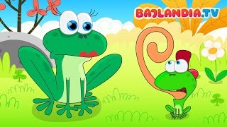 Była sobie żabka mała – polskie piosenki dla dzieci – bajlandia tv