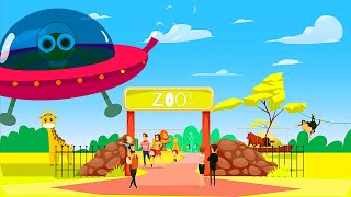 Kosmo żabka w zoo / dziecięce przeboje