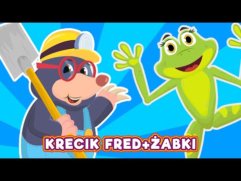 Krecik Fred + Żabki Klapki – Śpiewające Brzdące Piosenki dla dzieci